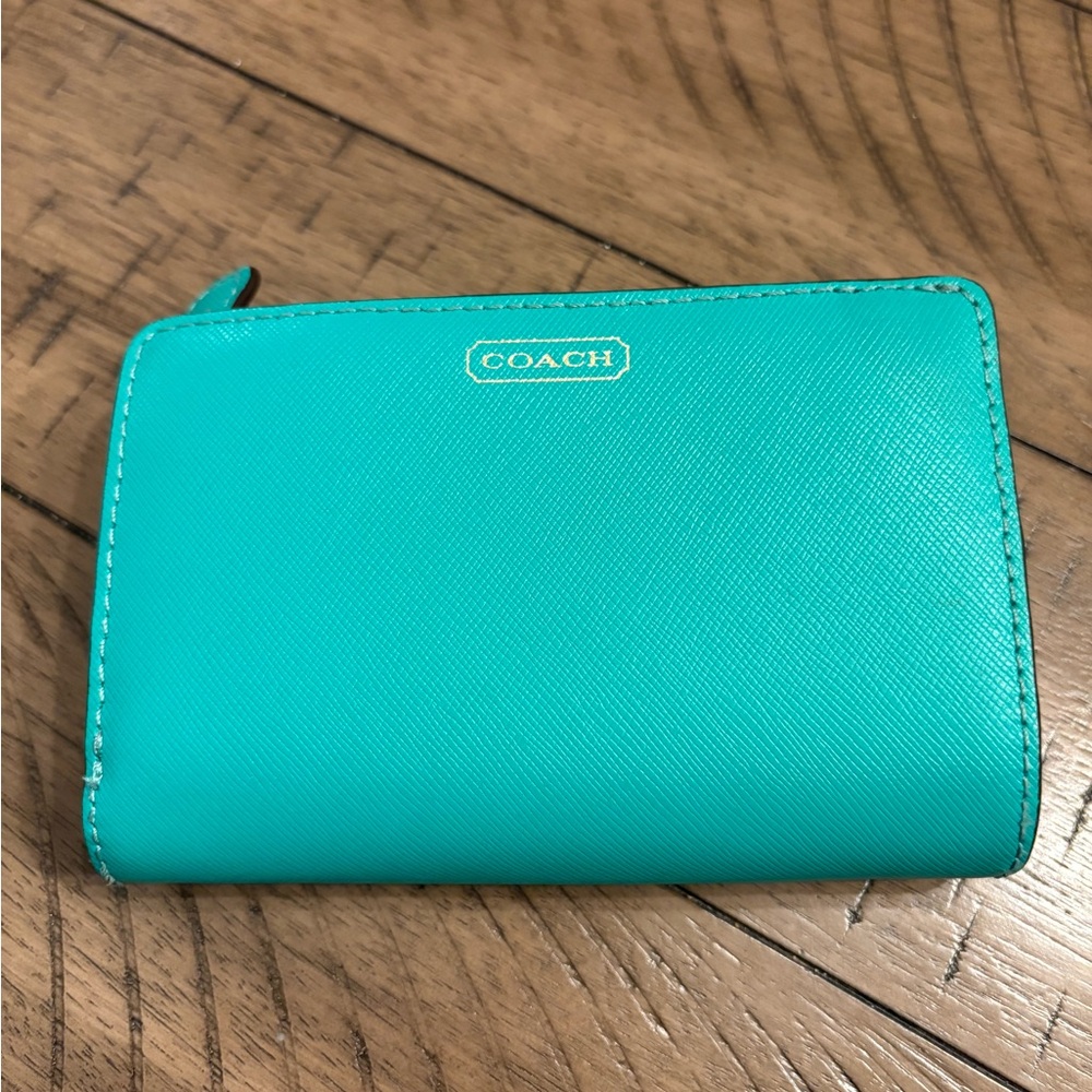 Coach Teal Wallet